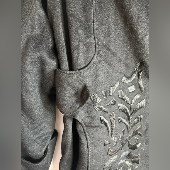 Embroidered Victorian Gothic Military Frock Coat Steampunk Bespoke M - Picture 4 of 16